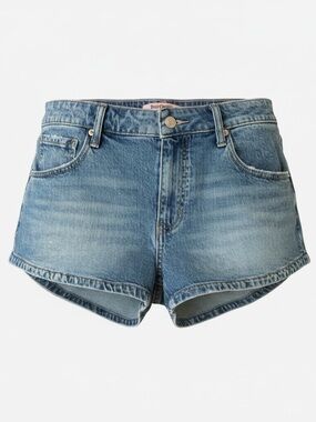 Juicy Couture Faded Blue Denim Jean Shorts